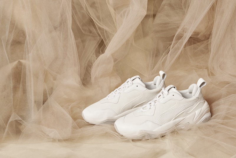 Puma, Sneaker, Thunder, noir, blanc