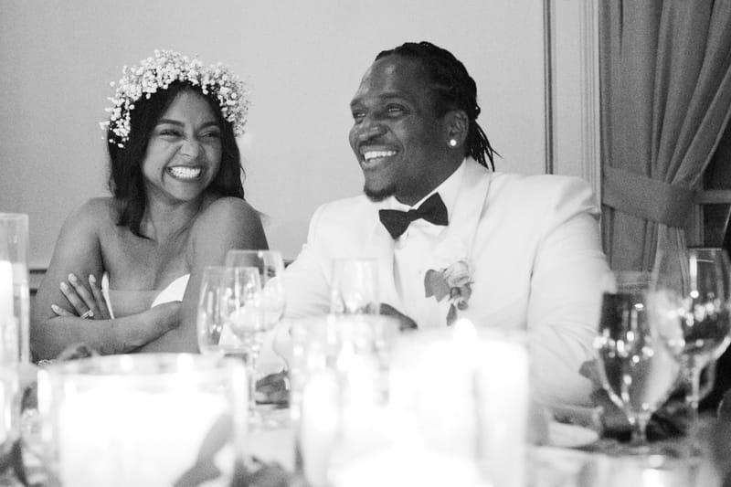 Habillé Par Kim Jones, Pusha-T Se Marie Entouré De Kanye West, Kim Kardashian Et Pharrell Williams