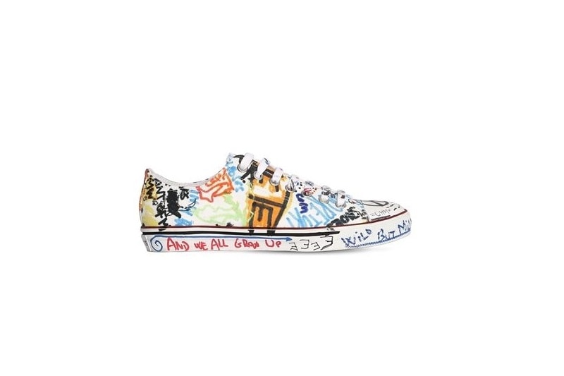 Vetements Dévoile Des Sneakers "Graffiti" Personnalisées Pour Cet Été
