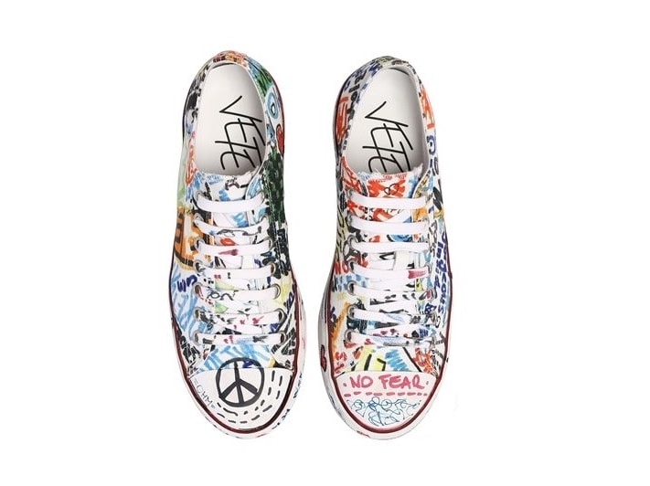 Vetements Dévoile Des Sneakers "Graffiti" Personnalisées Pour Cet Été