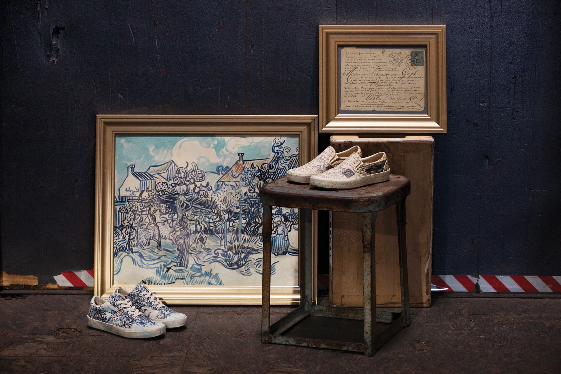 Vans, Van Gogh, Collection, sneaker, tee-shirt