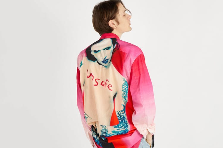 Vetements Révèle Une Chemise À L'Imprimé Marilyn Manson