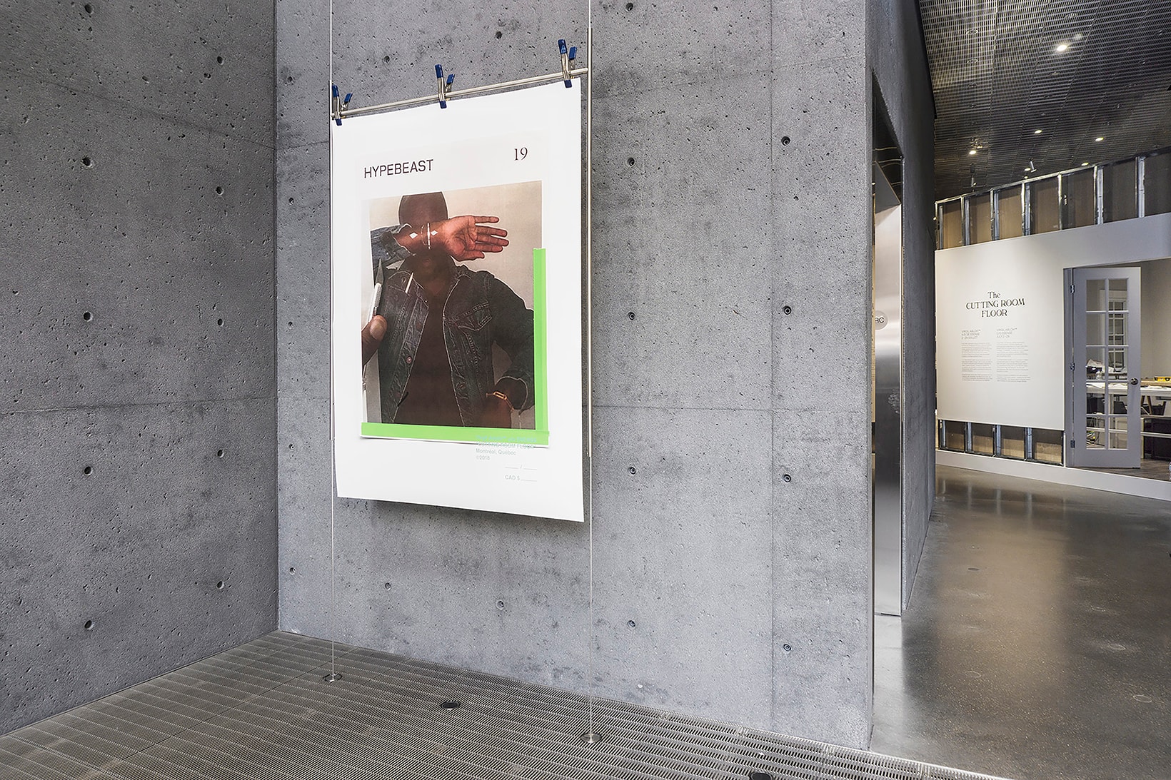 Virgil Abloh SSENSE Cutting Room Floor Montreal Exposition