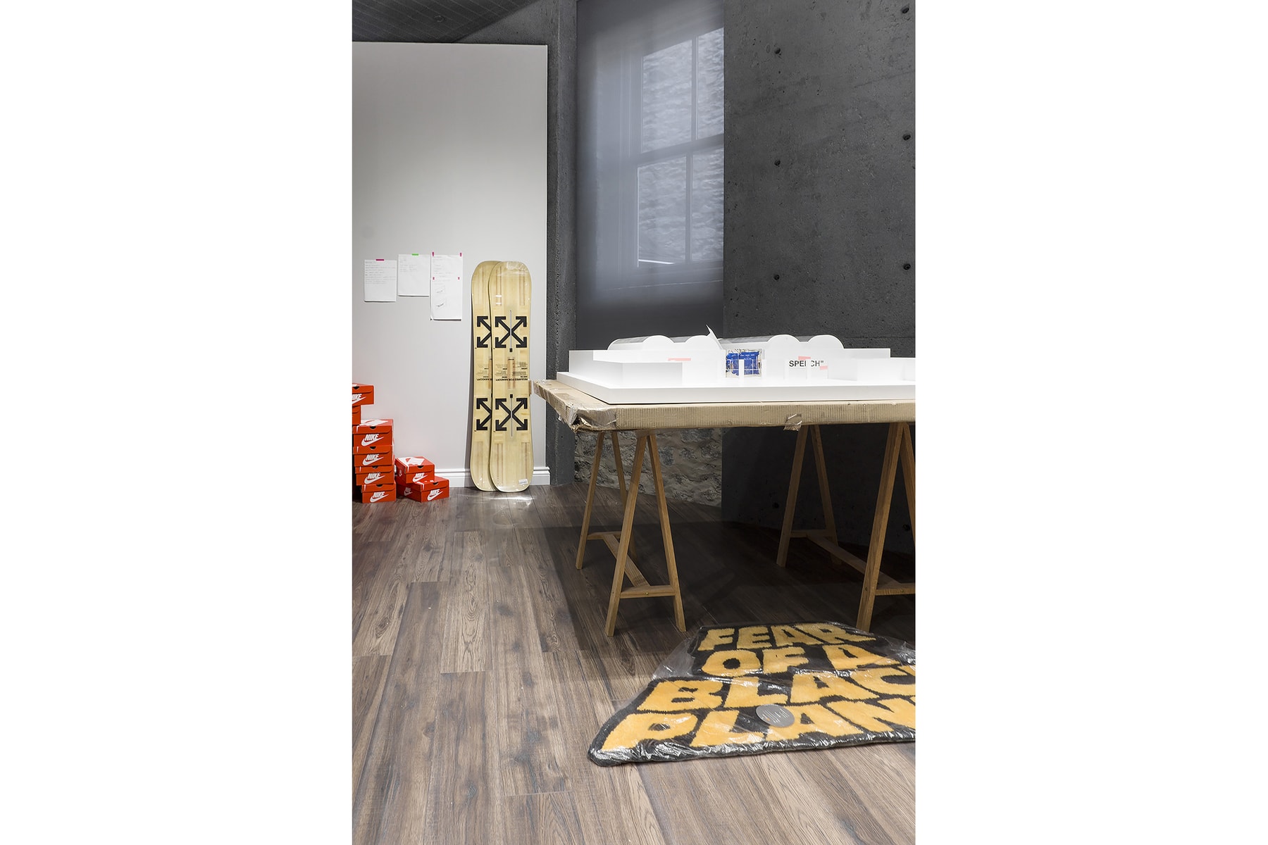 Virgil Abloh SSENSE Cutting Room Floor Montreal Exposition