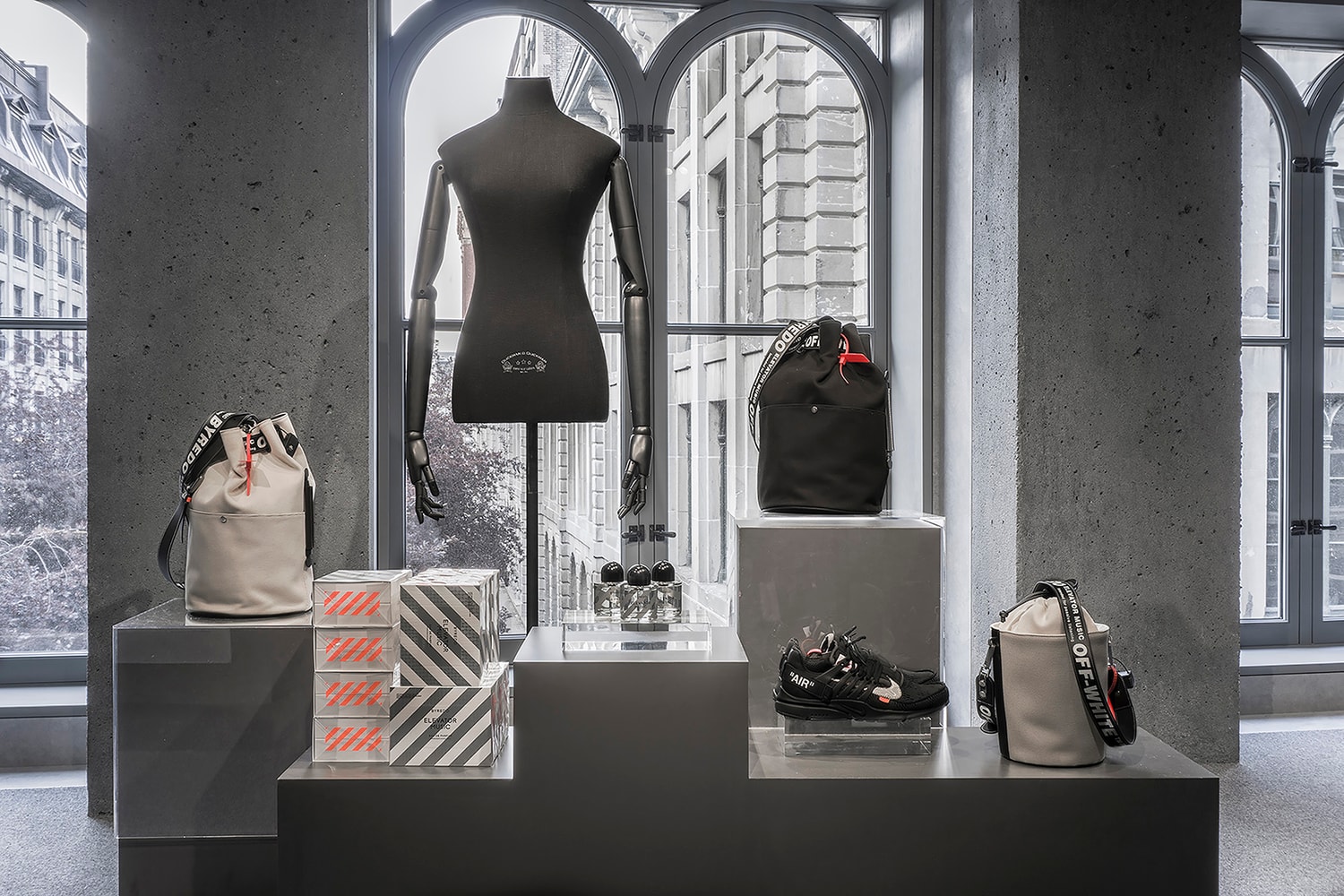 Virgil Abloh SSENSE Cutting Room Floor Montreal Exposition