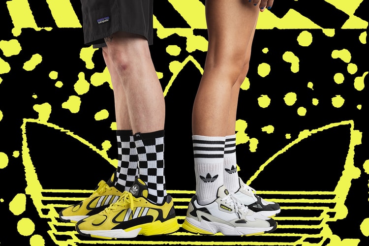 adidas Et Size? Collaborent Sur Une Yung-1 Et Une Falcon Pour Le "Acid House Pack"