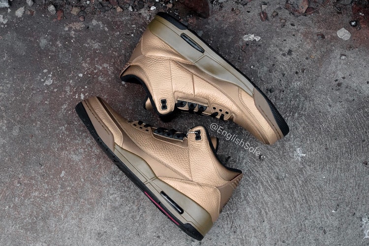 Gros Plan Sur La OVO x Air Jordan 3 "6IX" De Drake Qui N'Est Jamais Sortie