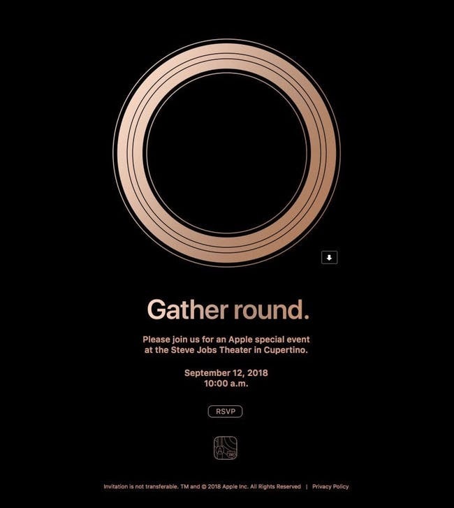 iPhone 9 et iPhone x : Leur Date De Présentation Officiellement Dévoilée Par Apple
