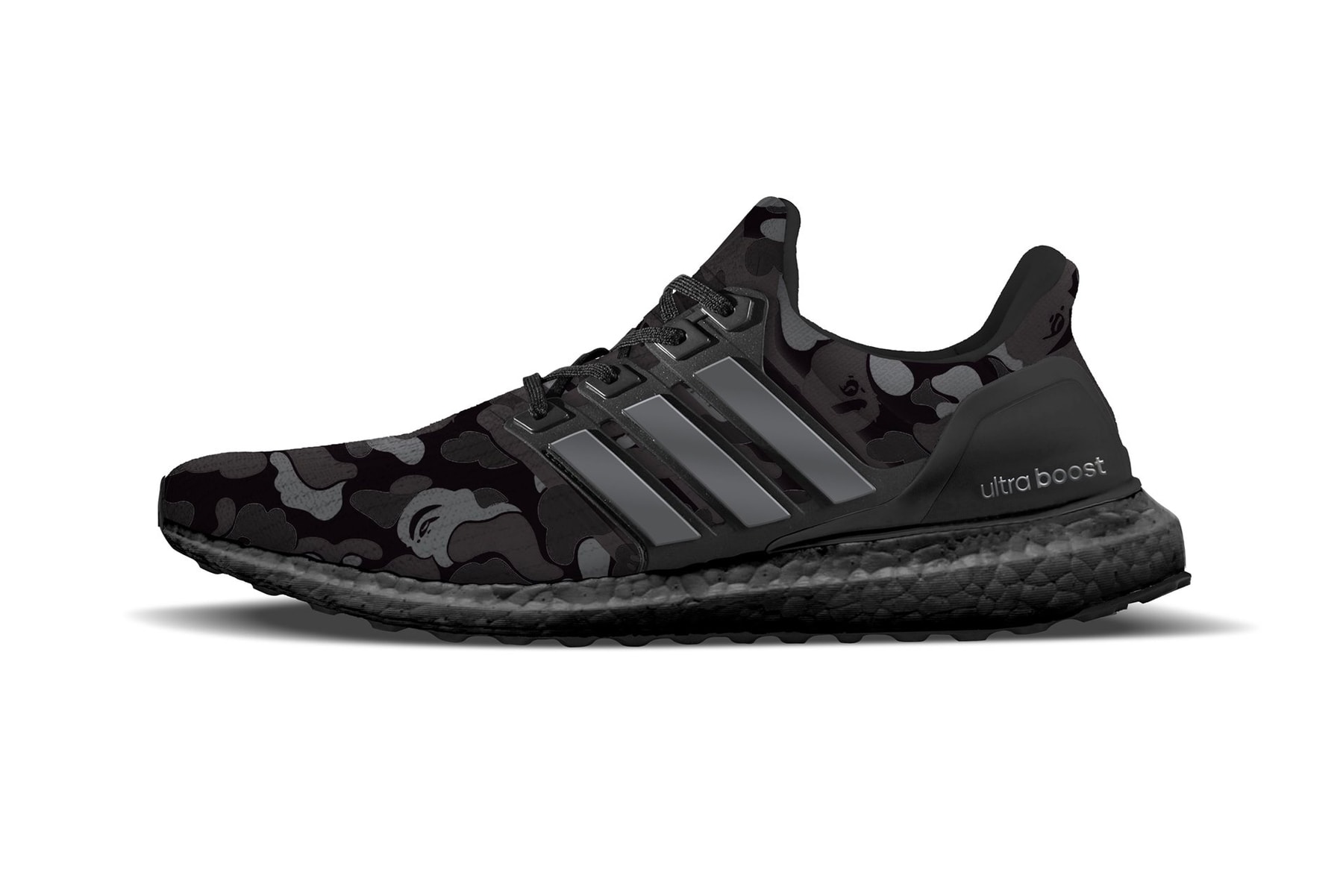 BAPE adidas UltraBOOST Noir Superbowl 2019