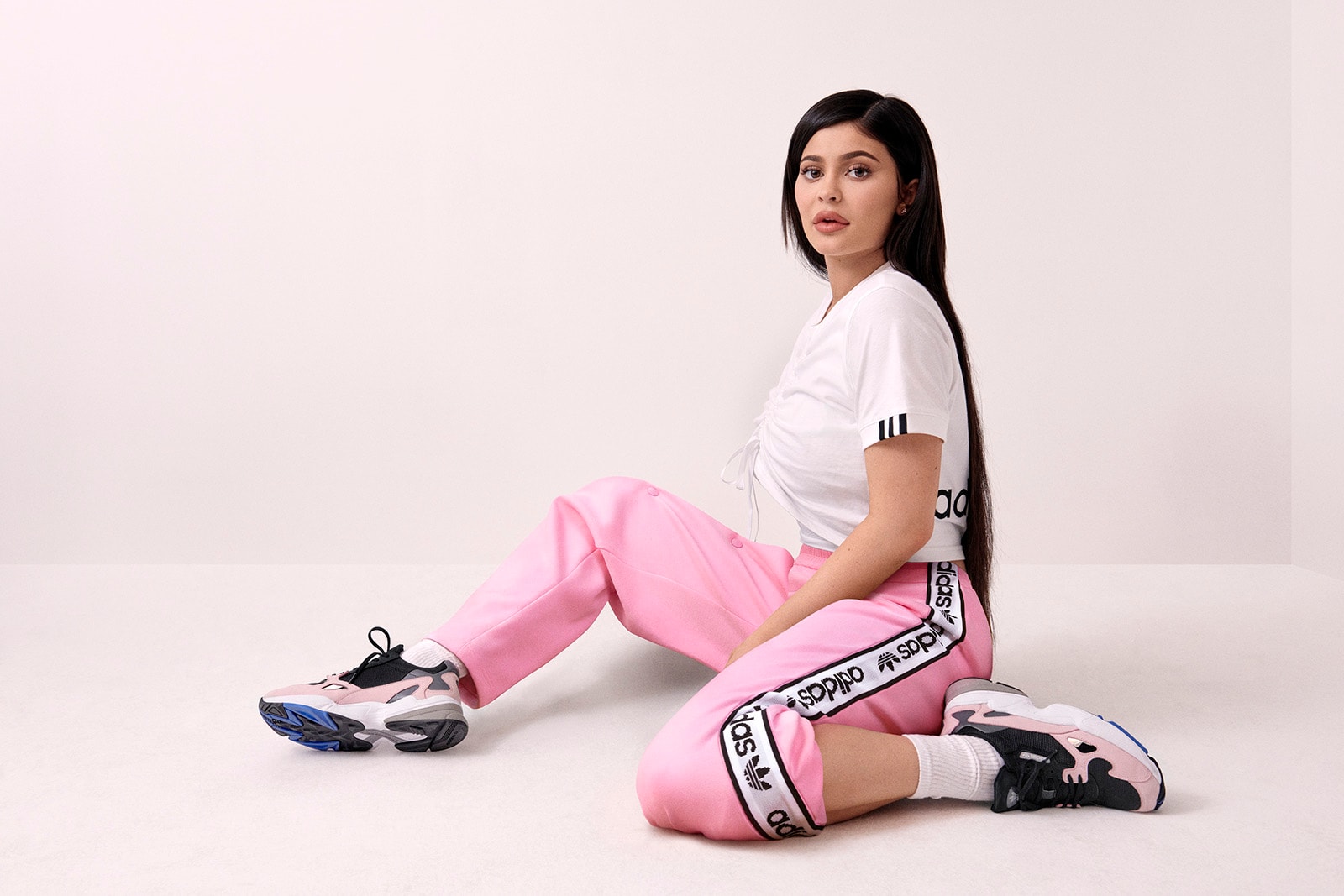 kylie jenner adidas falcon