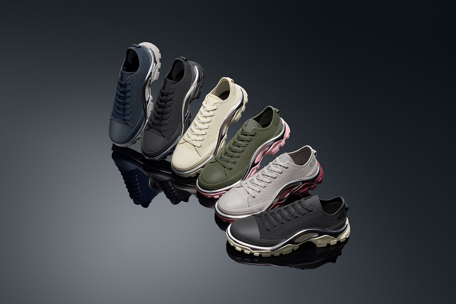Raf Simons adidas RS Detroit Runner six nouveaux coloris 2018