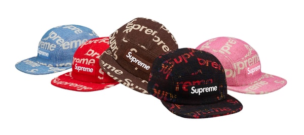 La Collection De Casquettes et Chapeaux Supreme Automne Hiver 2018