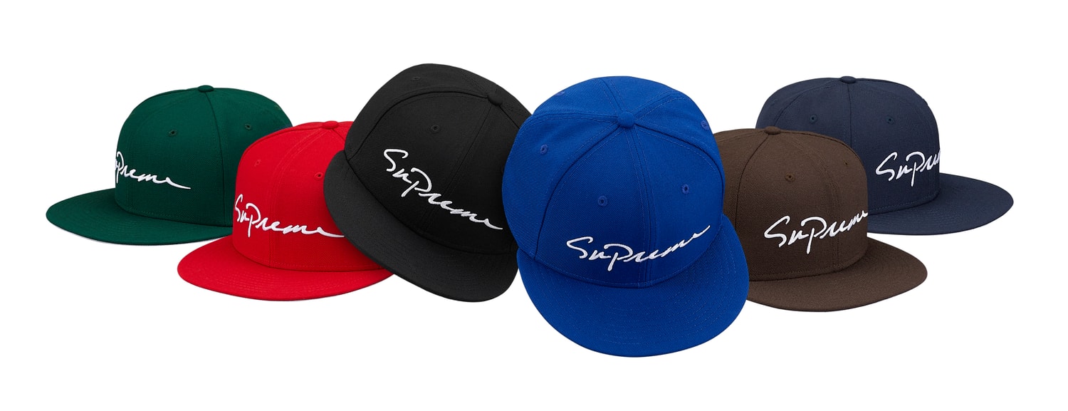 La Collection De Casquettes et Chapeaux Supreme Automne Hiver 2018