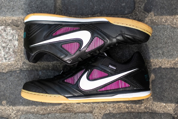Supreme Nike SB Gato Black Gros plan