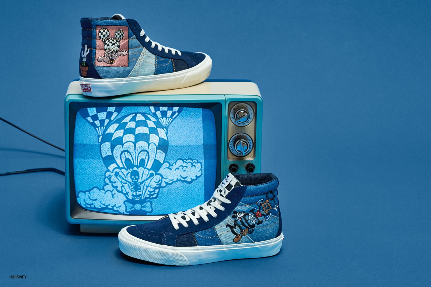 Vans Vault Mickey Mouse Disney 90 Ans Sk8-Hi