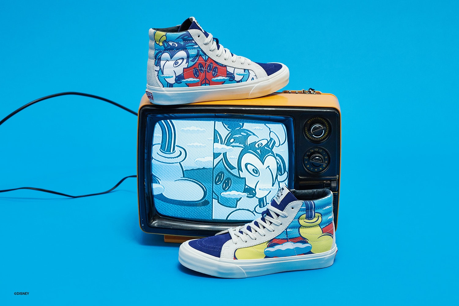 Vans Vault Mickey Mouse Disney 90 Ans Sk8-Hi