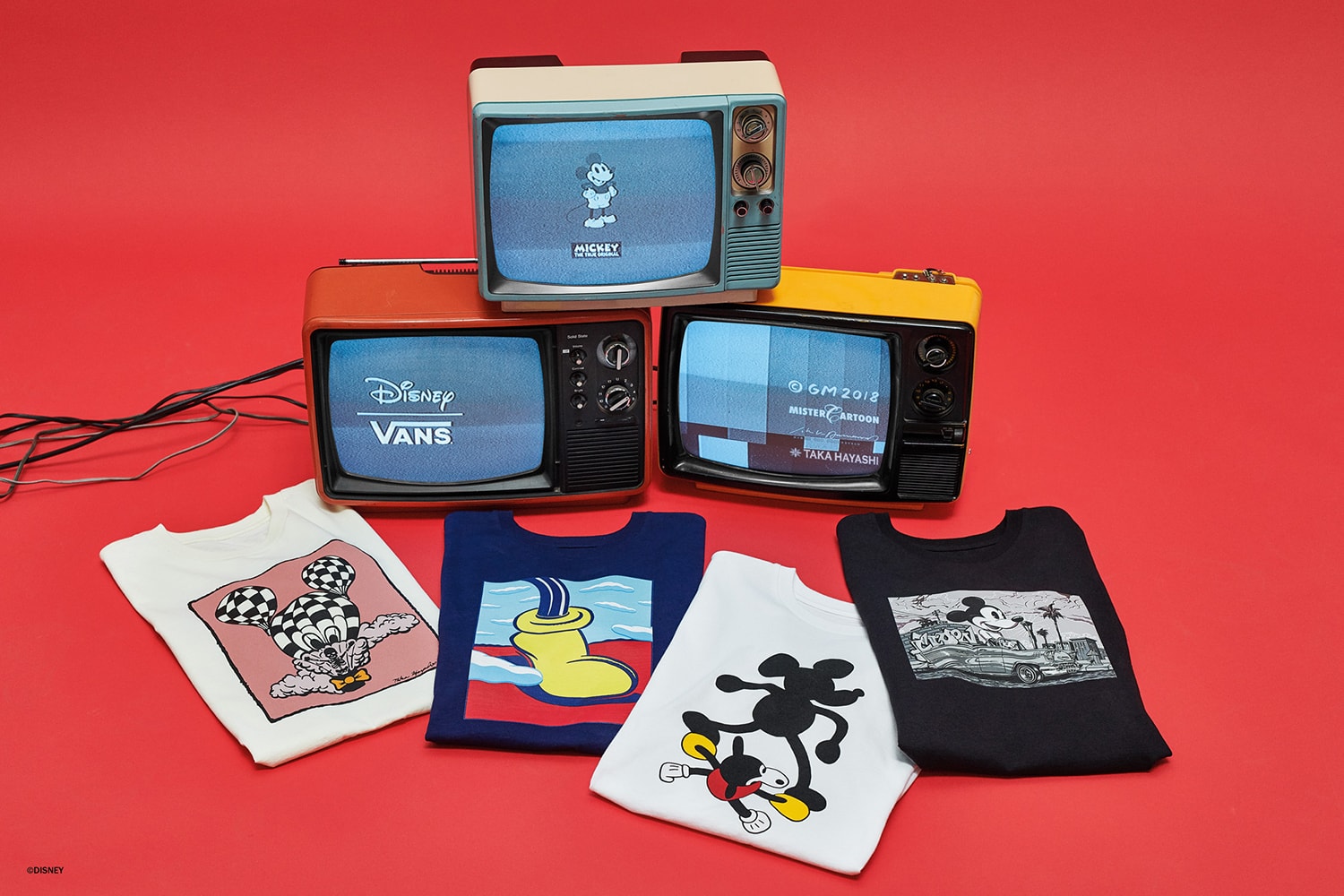 Vans Vault Mickey Mouse Disney 90 Ans Sk8-Hi
