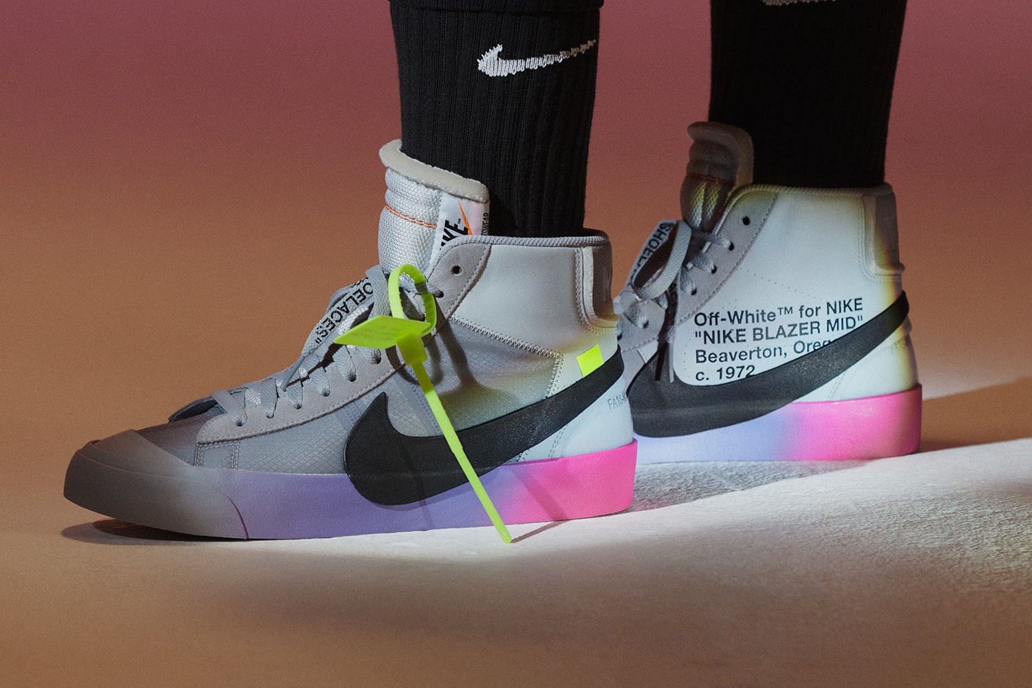 Photo "QUEEN" Virgil Abloh x Nike
