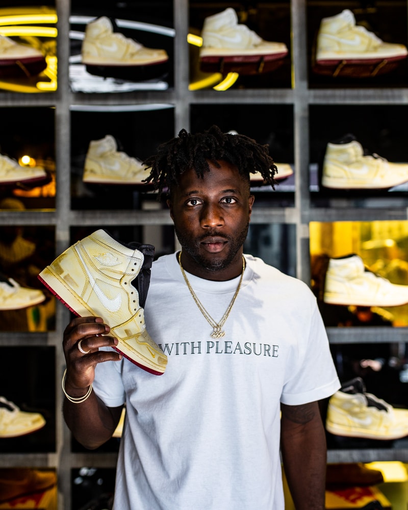 Photos De La Air Jordan 1 HI OG NRG x Nigel Sylvester