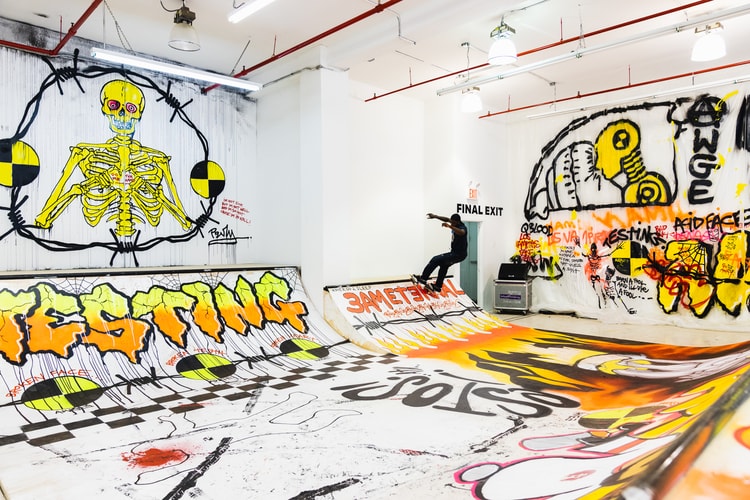 Un Aperçu Du Pop-Up AWGE Célébrant La Sortie De La A$AP Rocky x Under Armour SRLo