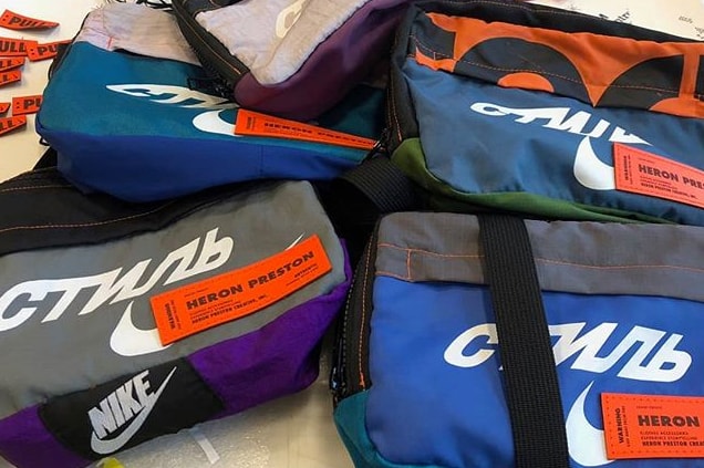 Heron Preston Tease Sa Prochaine Collaboration Avec Nike