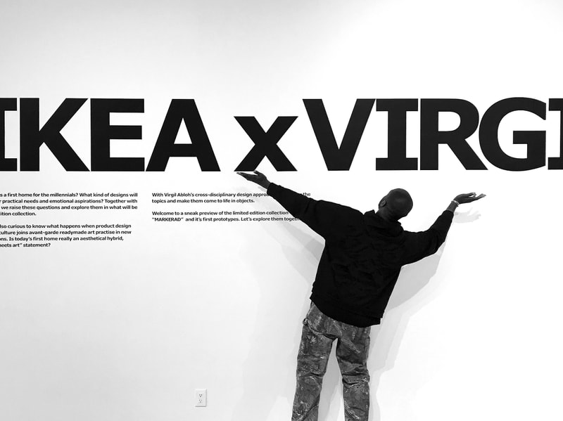 IKEA x Virgil Abloh : Ouverture D'Un Pop Up A Paris