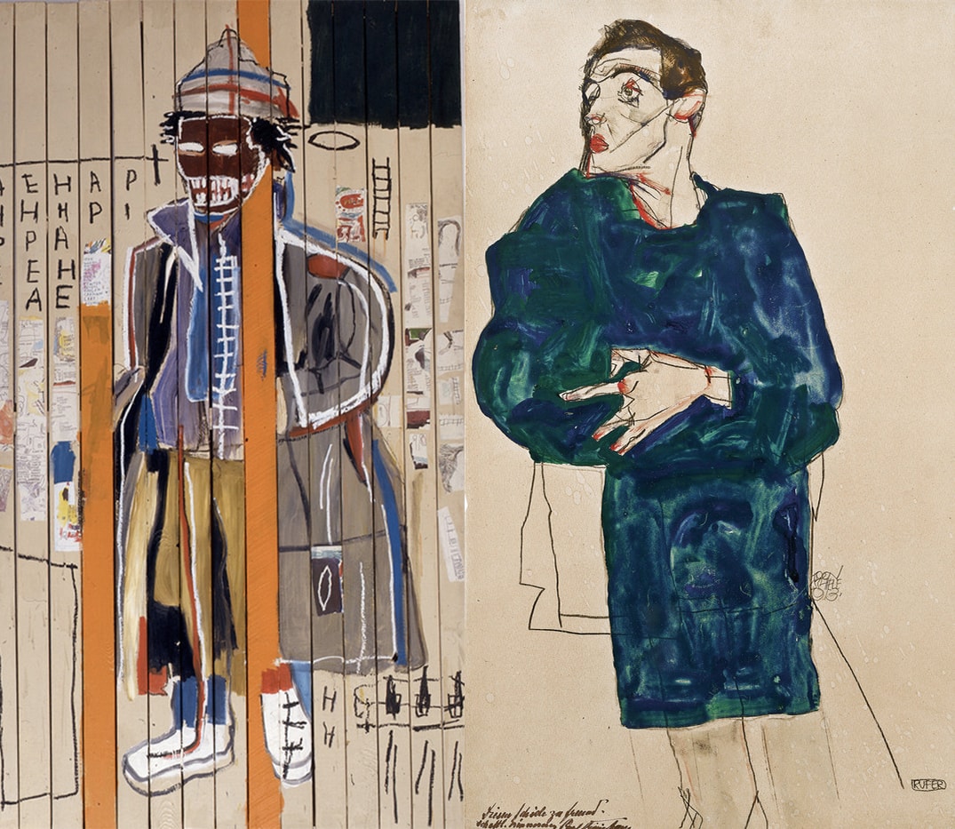 Ne Manquez Pas Jean-Michel Basquiat & Egon Schiele À La Fondation Louis Vuitton