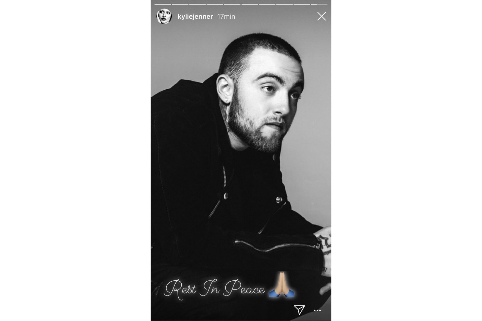 Mac Miller Mort Hommage Reaction Drake Travis SCott Kid Cudi Kylie jenner Post Malone 