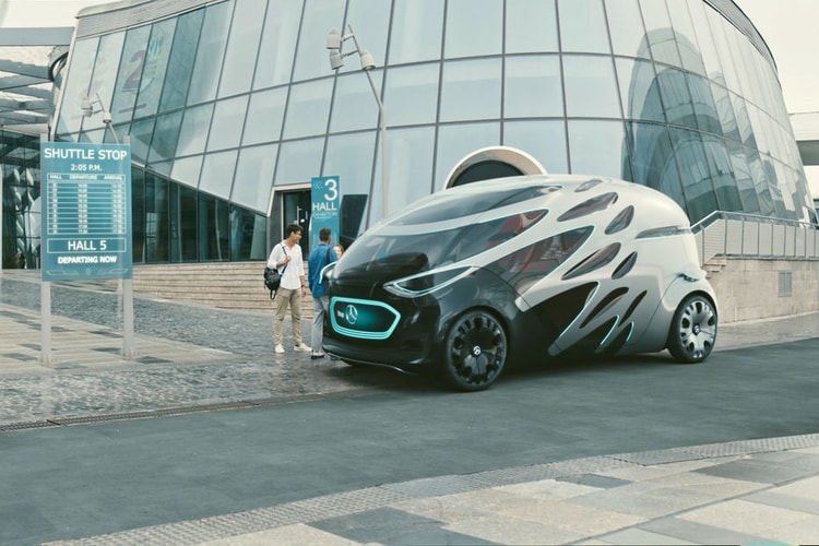 Mercedes-Benz Présente Son Concept De Véhicule Électrique Autonome Du Futur