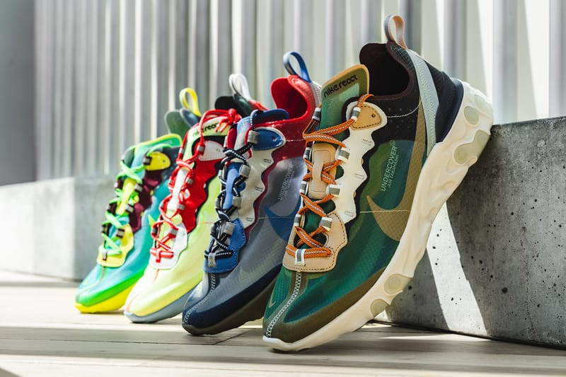 Une Date De Restock Pour La UNDERCOVER x Nike React Element 87