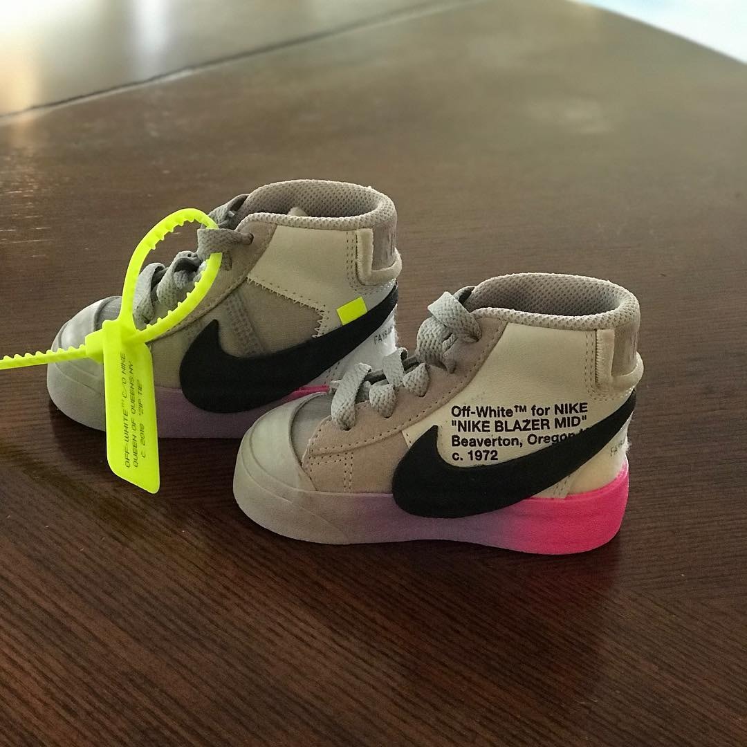 Photo Des Off-White™ x Nike Blazer De La Fille De Serena Williams