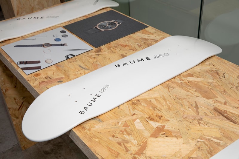 BAUME Lance Des Montres En Collaboration Avec Le Skateur Erik Ellington