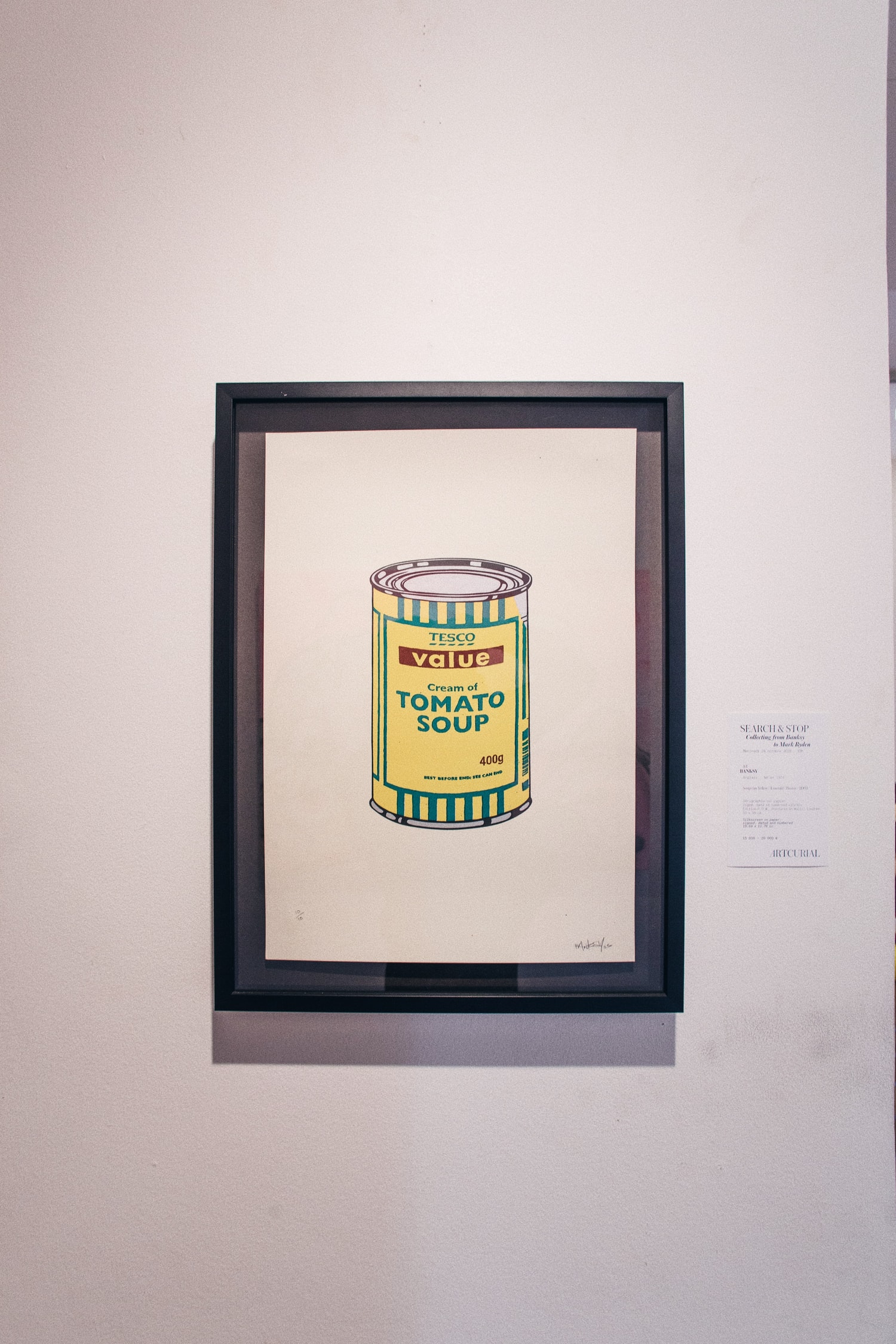 Banksy, vente aux enchères, KAWS