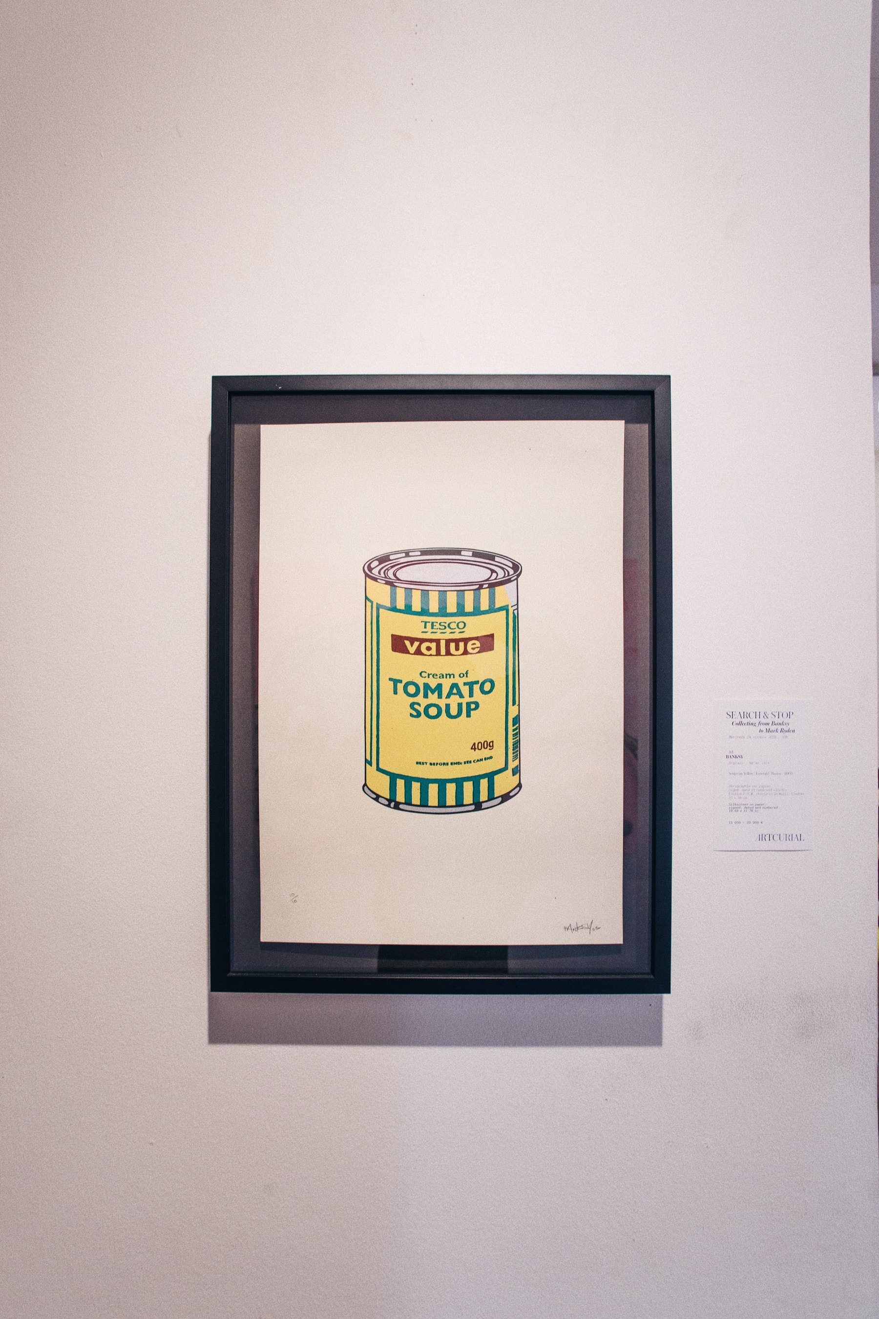 Banksy, vente aux enchères, KAWS