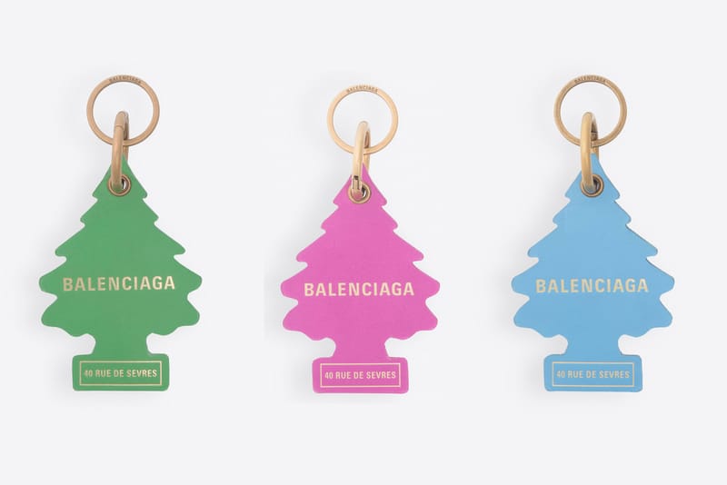 Balenciaga Sort Ses Porte-Clefs "Sapin Sent-Bon" De Luxe
