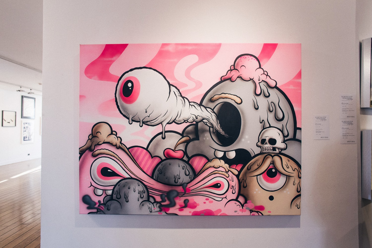 Banksy, vente aux enchères, KAWS