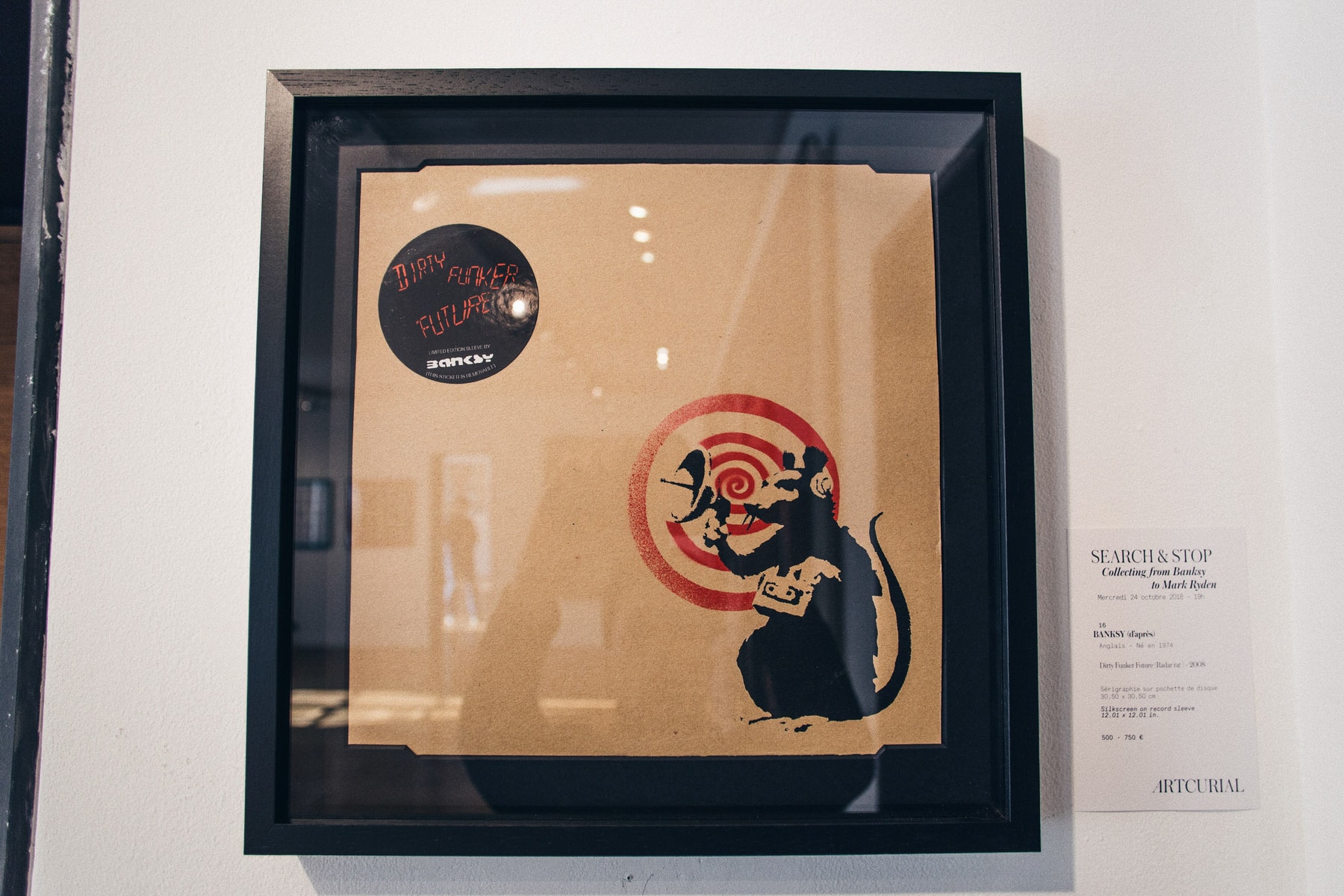 Banksy, vente aux enchères, KAWS