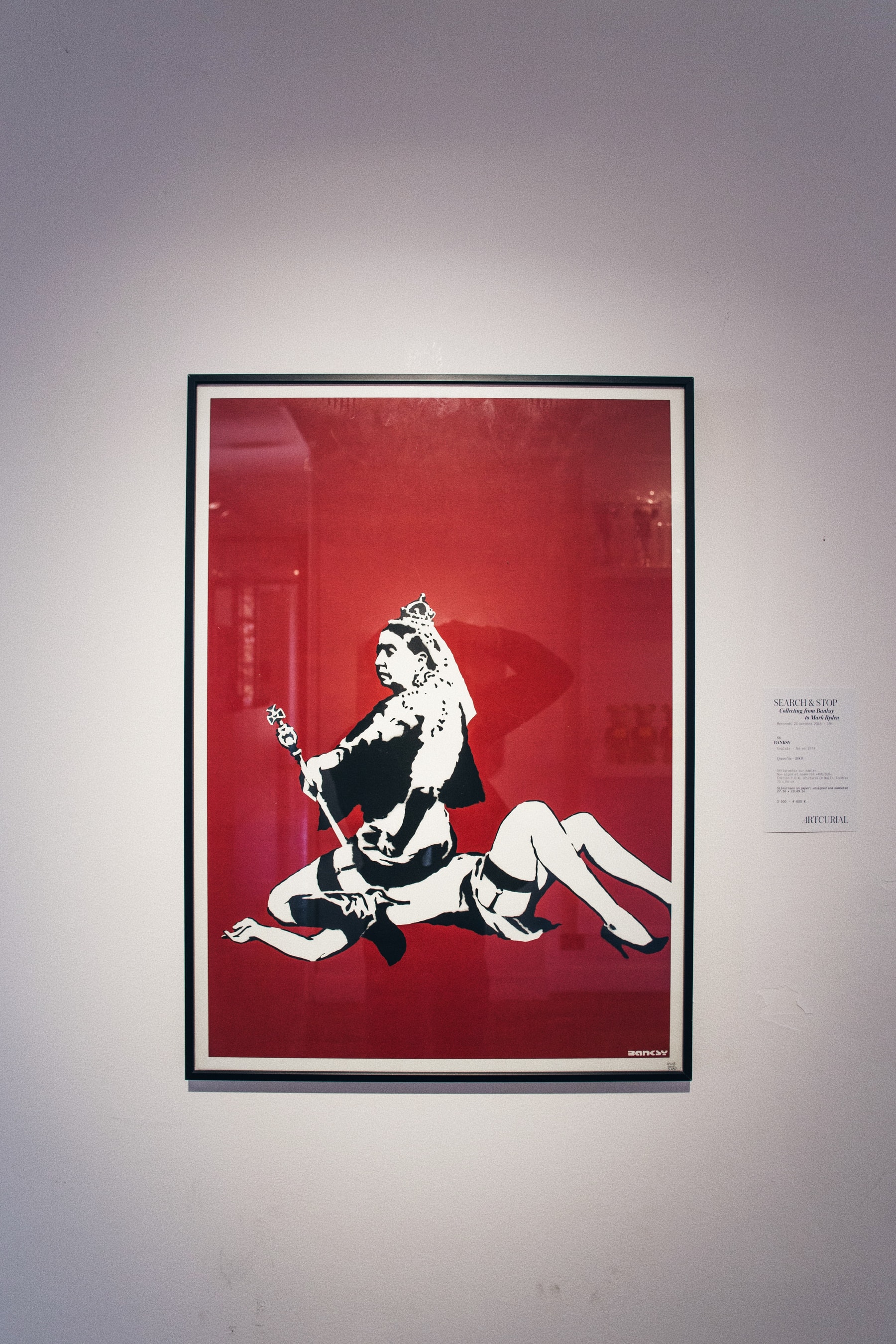Banksy, vente aux enchères, KAWS