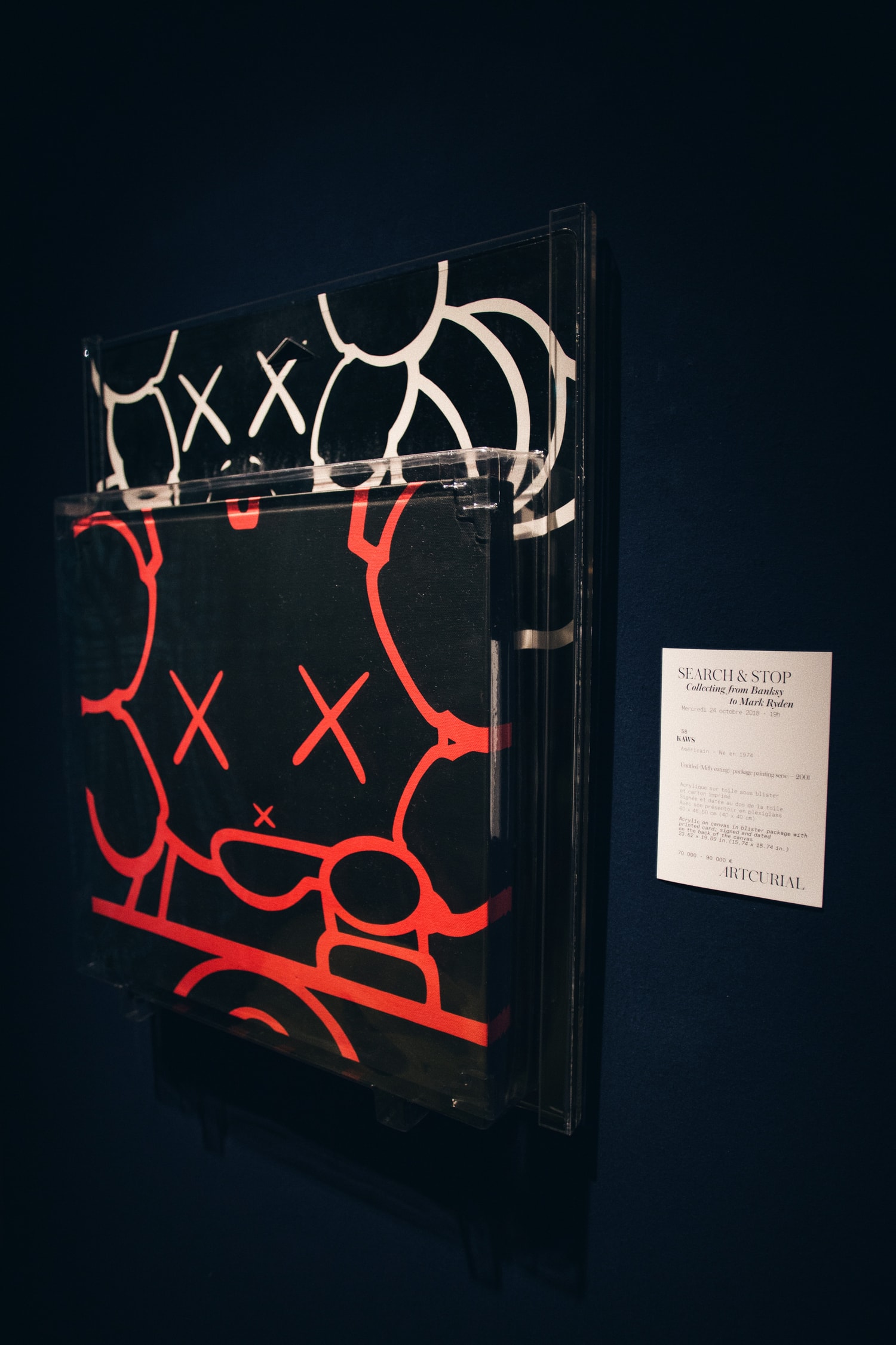 Banksy, vente aux enchères, KAWS