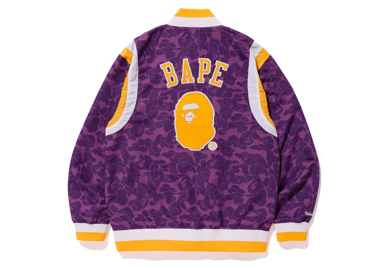 BAPE NBA Mitchell & Ness Spalding Collection