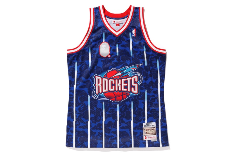 BAPE NBA Mitchell & Ness Spalding Collection
