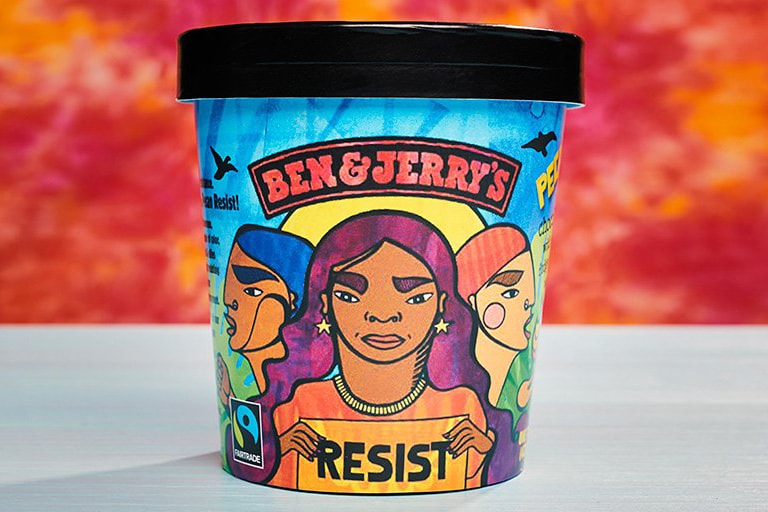 Photo De La Glace De Ben & Jerry's "Pecan Resist"