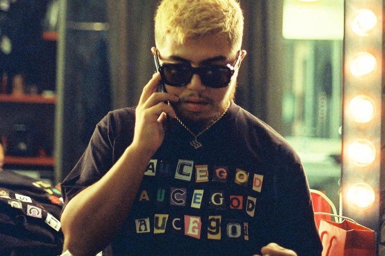 Hamza Sort Son Nouveau Merch Estampillé "Saucegod"