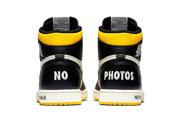 Photo Air Jordan 1 "NOT FOR RESALE"