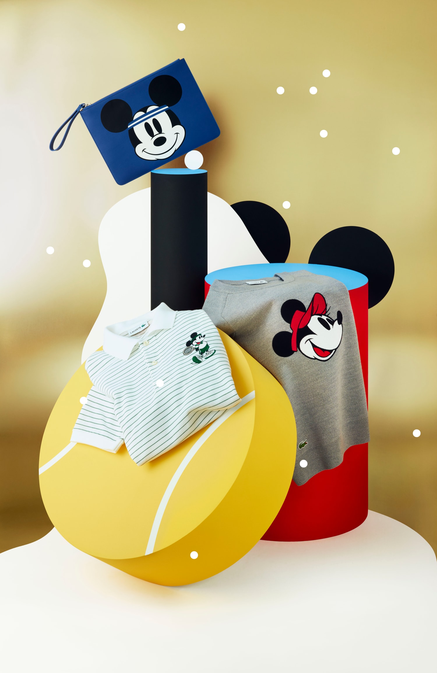 Lacoste x Disney : Minnie Et Mickey Prennent La Raquette Dans Une Collection Capsule
