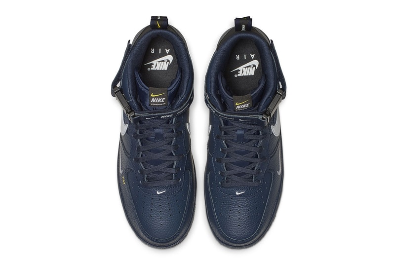 Nike Air Force 1 High Multi-Swoosh Navy