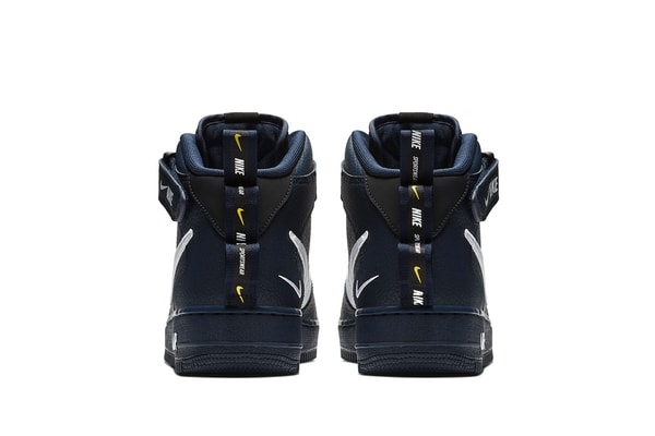 Nike Air Force 1 High Multi-Swoosh Navy