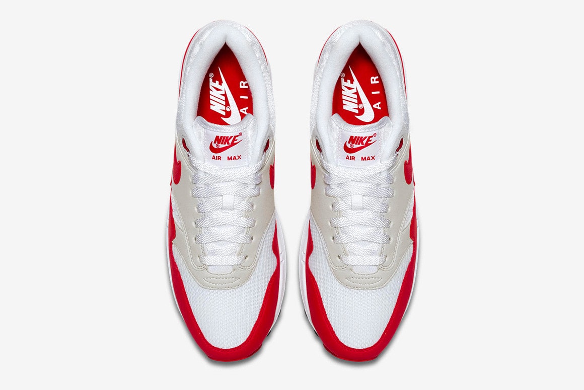 Nike Air Max 1 Anniversary University Red Restock date de sortie images