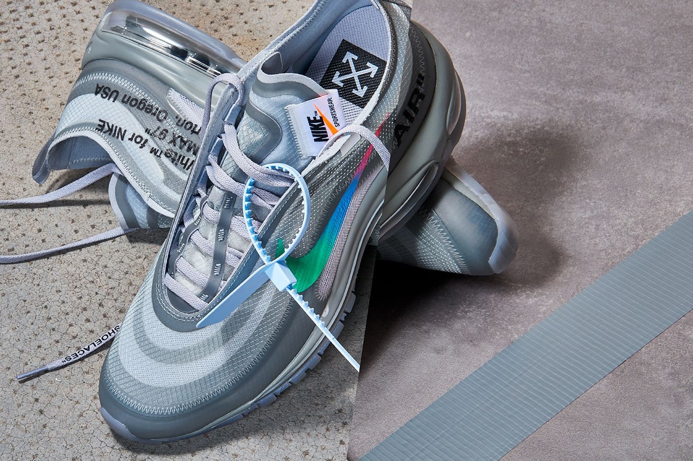 Photo De La Off-White™ x Air Max 97 "Grey Menta"