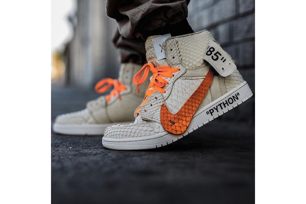 Off-WHite x AIr Jordan 1 The Shoe Surgeon Halloween
